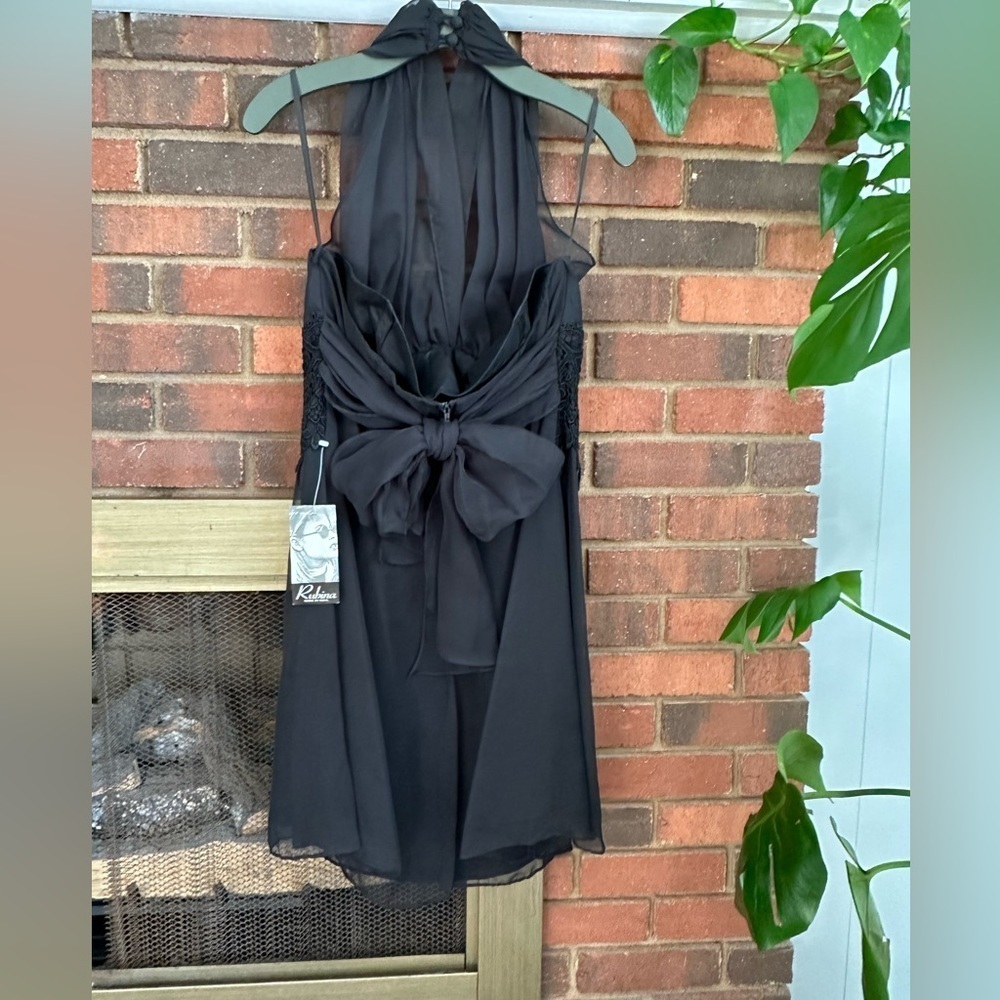 🛍️ Rubina u.s.a  gorgeous black dress new with tags